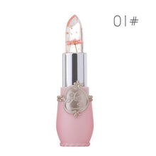 Load image into Gallery viewer, Transparent Natural Red Lip Stick Temperature Color Change Waterproof Moisturizer Flower Jelly Lipsticks Makeup Lip balm TSLM2