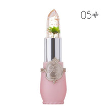 Load image into Gallery viewer, Transparent Natural Red Lip Stick Temperature Color Change Waterproof Moisturizer Flower Jelly Lipsticks Makeup Lip balm TSLM2