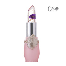 Load image into Gallery viewer, Transparent Natural Red Lip Stick Temperature Color Change Waterproof Moisturizer Flower Jelly Lipsticks Makeup Lip balm TSLM2
