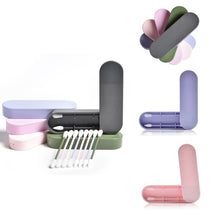 Load image into Gallery viewer, 2Pcs/Box Reusable Cotton Swab Ear Cleaning Silicone Washable Makeup Swabs Sticks Soft Flexible Make Up Tools Kit Dropshipping