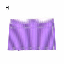 Load image into Gallery viewer, 100Pcs/bag Disposable Micro Brush Eyelashes Extension Individual Lash Removing Swab Pro Micro Brush For Eyelash Extension Tools
