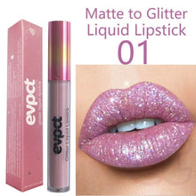 Load image into Gallery viewer, New Arrival 15 Colors Glitter Lipgloss Makeup Waterproof Lasting Shining Diamond Lipgloss Cosmetics Professional Natural