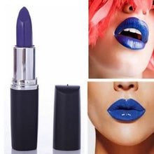 Load image into Gallery viewer, Women Makeup Velvet Matte Lipstick Long Lasting Waterproof Sexy Nude Lipsticks Magic Halloween Black Lip Stick Maquiagem Batom