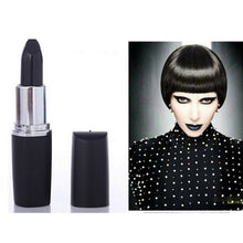 Load image into Gallery viewer, Women Makeup Velvet Matte Lipstick Long Lasting Waterproof Sexy Nude Lipsticks Magic Halloween Black Lip Stick Maquiagem Batom