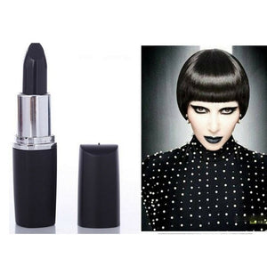 Women Makeup Velvet Matte Lipstick Long Lasting Waterproof Sexy Nude Lipsticks Magic Halloween Black Lip Stick Maquiagem Batom