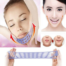 Load image into Gallery viewer, Anti Wrinkle V Face Face Lift Tools Shaper Slimming Mask Belt Chin Cheek Lift Up Bandage Strap Face Lift Tools  Elastic  Vent