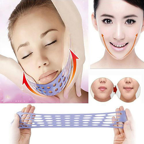 Anti Wrinkle V Face Face Lift Tools Shaper Slimming Mask Belt Chin Cheek Lift Up Bandage Strap Face Lift Tools  Elastic  Vent