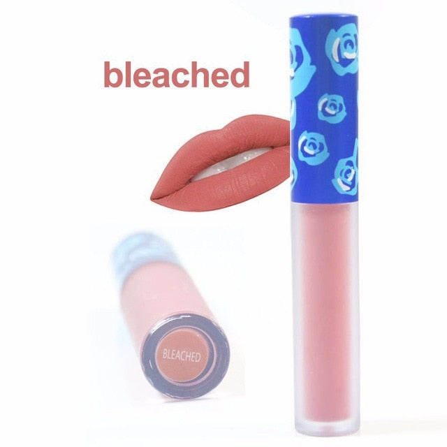 Brand New Matte Lipstick Beauty Batom Long Lasting Labiales Rouge Matte Liquid Waterproof Makeup 12 Colors Lip Gloss Cosmetics