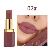 Load image into Gallery viewer, Brand Heart Shaped Lipstick 12 Color Velvet Sexy Nude Matte Lipstick Makeup Waterproof Lasting Metallic Beauty Lipsticks Makeup
