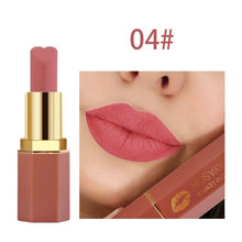 Load image into Gallery viewer, Brand Heart Shaped Lipstick 12 Color Velvet Sexy Nude Matte Lipstick Makeup Waterproof Lasting Metallic Beauty Lipsticks Makeup