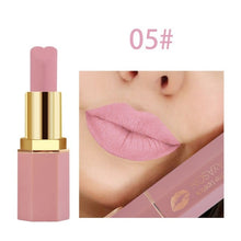 Load image into Gallery viewer, Brand Heart Shaped Lipstick 12 Color Velvet Sexy Nude Matte Lipstick Makeup Waterproof Lasting Metallic Beauty Lipsticks Makeup