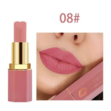 Load image into Gallery viewer, Brand Heart Shaped Lipstick 12 Color Velvet Sexy Nude Matte Lipstick Makeup Waterproof Lasting Metallic Beauty Lipsticks Makeup