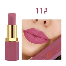 Load image into Gallery viewer, Brand Heart Shaped Lipstick 12 Color Velvet Sexy Nude Matte Lipstick Makeup Waterproof Lasting Metallic Beauty Lipsticks Makeup