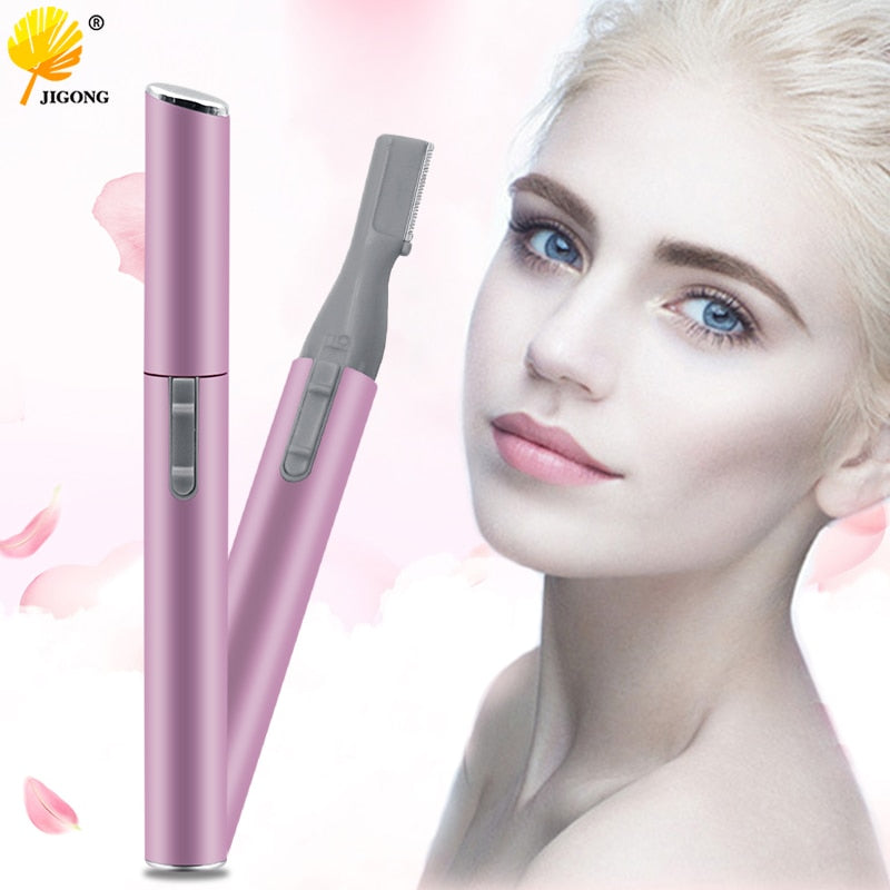 Multi-functional Women Girls Legs Armpit Hair Trimmer Eyebrow Shaping Electric Knife Eyebrow tool kit